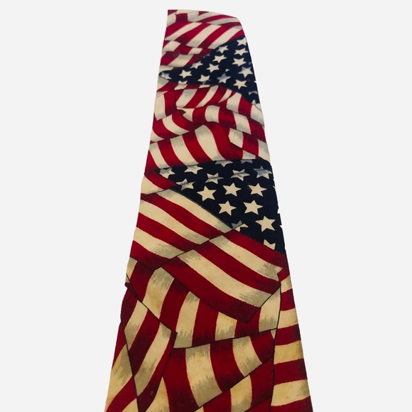 American Flag Tie - Picture 9 of 11